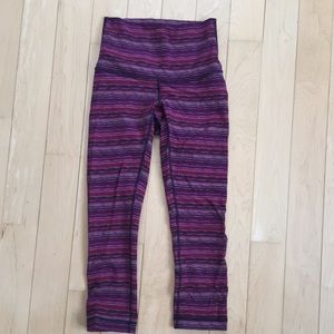Lululemon high waisted cropped leggings